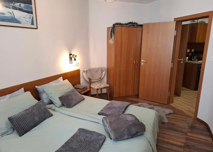 двуспален милена в росица,пампорово Apartment Pamporovo